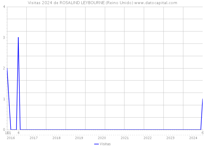 Visitas 2024 de ROSALIND LEYBOURNE (Reino Unido) 