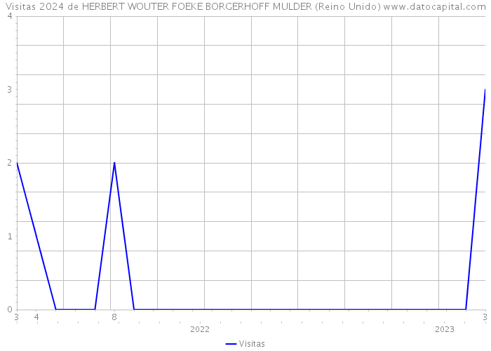 Visitas 2024 de HERBERT WOUTER FOEKE BORGERHOFF MULDER (Reino Unido) 