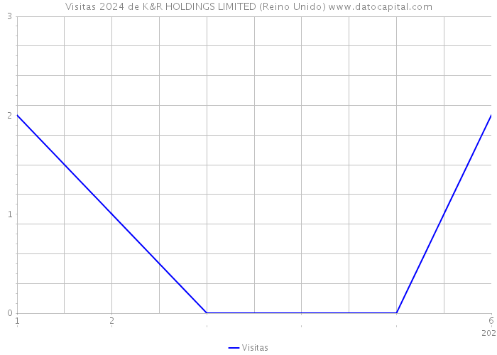 Visitas 2024 de K&R HOLDINGS LIMITED (Reino Unido) 