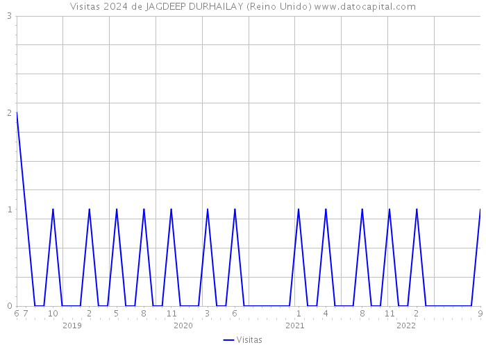 Visitas 2024 de JAGDEEP DURHAILAY (Reino Unido) 