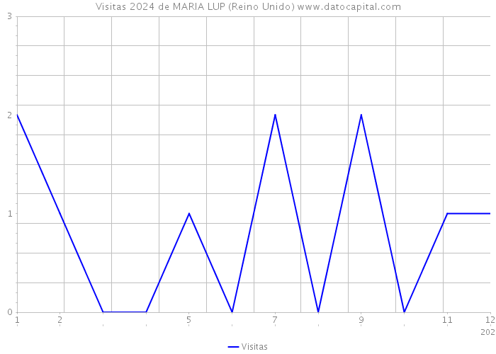 Visitas 2024 de MARIA LUP (Reino Unido) 