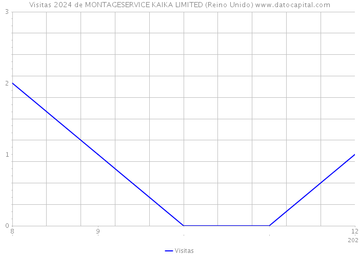 Visitas 2024 de MONTAGESERVICE KAIKA LIMITED (Reino Unido) 