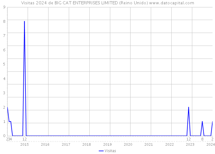 Visitas 2024 de BIG CAT ENTERPRISES LIMITED (Reino Unido) 