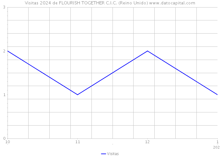 Visitas 2024 de FLOURISH TOGETHER C.I.C. (Reino Unido) 