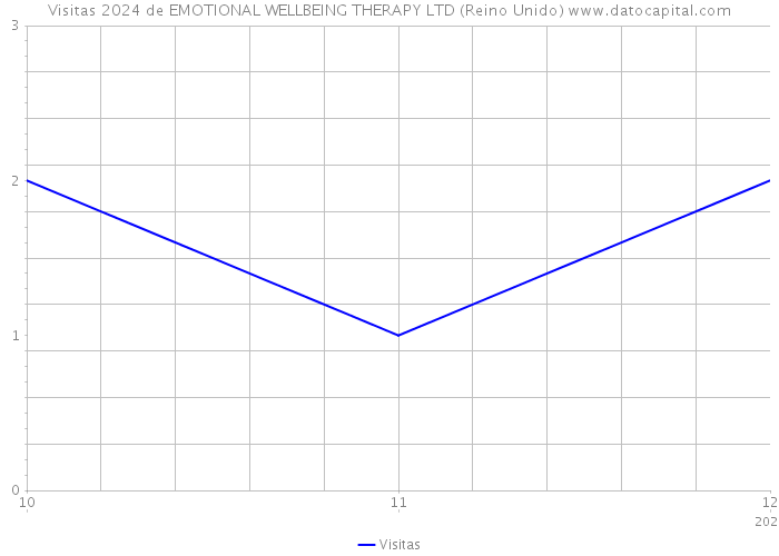 Visitas 2024 de EMOTIONAL WELLBEING THERAPY LTD (Reino Unido) 