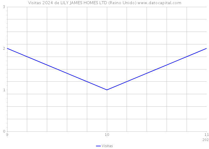 Visitas 2024 de LILY JAMES HOMES LTD (Reino Unido) 