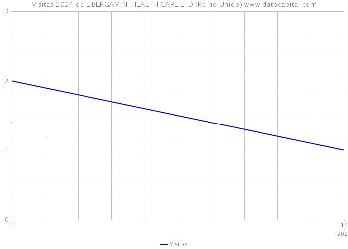 Visitas 2024 de E BERGAMINI HEALTH CARE LTD (Reino Unido) 