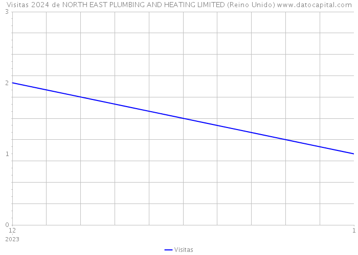 Visitas 2024 de NORTH EAST PLUMBING AND HEATING LIMITED (Reino Unido) 