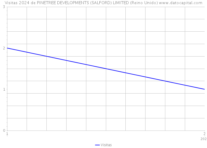 Visitas 2024 de PINETREE DEVELOPMENTS (SALFORD) LIMITED (Reino Unido) 