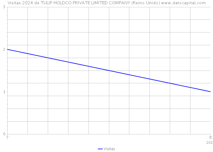 Visitas 2024 de TULIP HOLDCO PRIVATE LIMITED COMPANY (Reino Unido) 