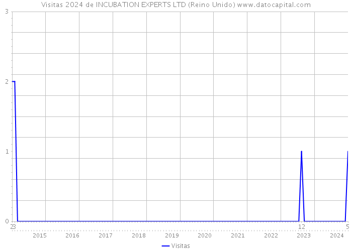 Visitas 2024 de INCUBATION EXPERTS LTD (Reino Unido) 