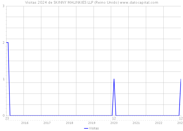 Visitas 2024 de SKINNY MALINKIES LLP (Reino Unido) 