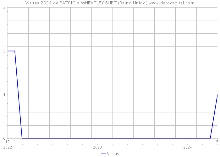 Visitas 2024 de PATRICIA WHEATLEY BURT (Reino Unido) 