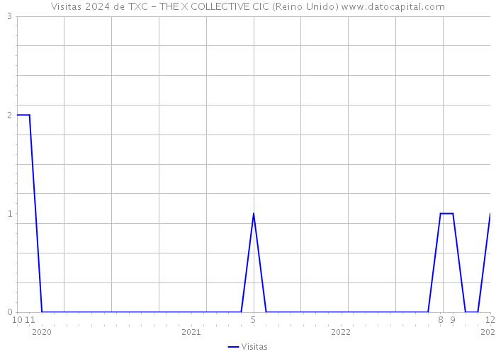 Visitas 2024 de TXC - THE X COLLECTIVE CIC (Reino Unido) 