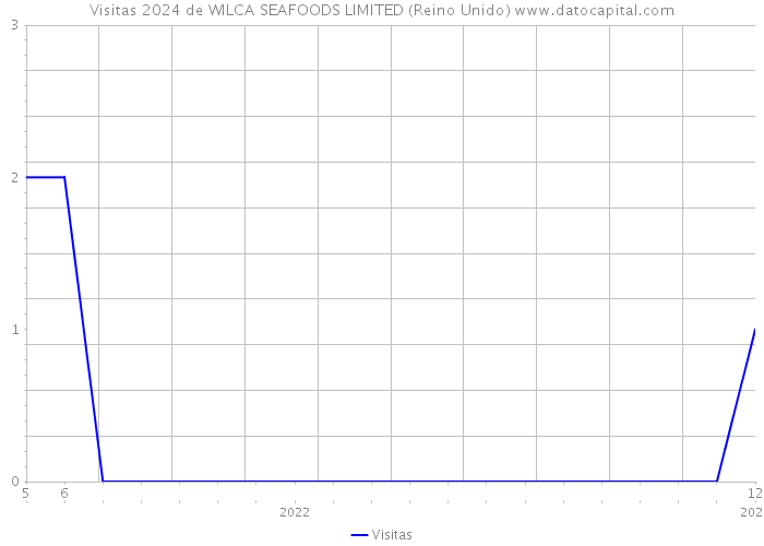 Visitas 2024 de WILCA SEAFOODS LIMITED (Reino Unido) 
