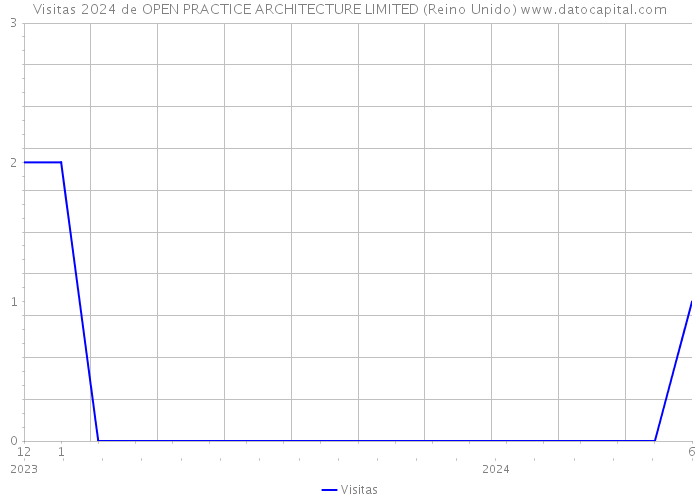 Visitas 2024 de OPEN PRACTICE ARCHITECTURE LIMITED (Reino Unido) 