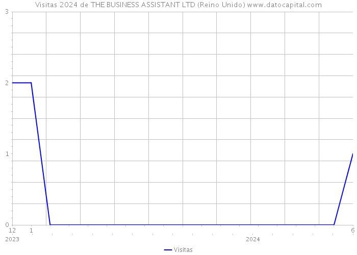 Visitas 2024 de THE BUSINESS ASSISTANT LTD (Reino Unido) 