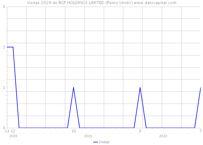 Visitas 2024 de BGP HOLDINGS LIMITED (Reino Unido) 