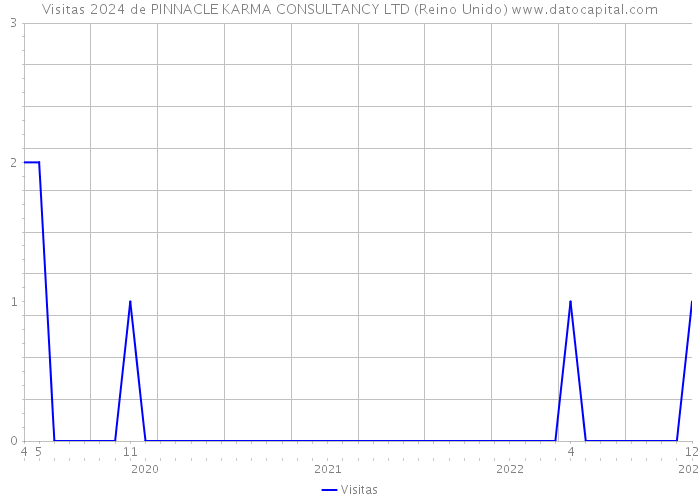 Visitas 2024 de PINNACLE KARMA CONSULTANCY LTD (Reino Unido) 