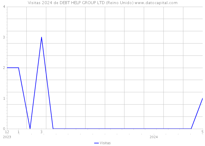 Visitas 2024 de DEBT HELP GROUP LTD (Reino Unido) 