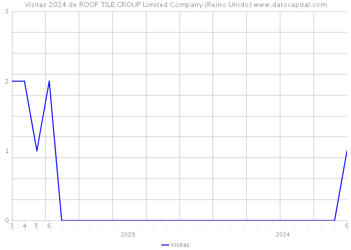 Visitas 2024 de ROOF TILE GROUP Limited Company (Reino Unido) 