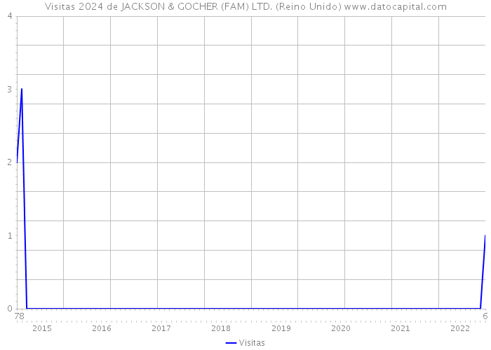 Visitas 2024 de JACKSON & GOCHER (FAM) LTD. (Reino Unido) 