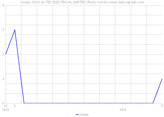 Visitas 2024 de TEC ELECTRICAL LIMITED (Reino Unido) 