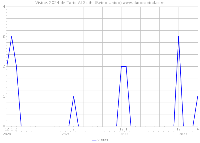 Visitas 2024 de Tariq Al Salihi (Reino Unido) 