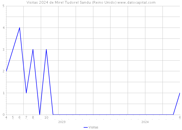 Visitas 2024 de Mirel Tudorel Sandu (Reino Unido) 