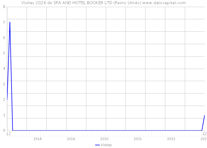 Visitas 2024 de SPA AND HOTEL BOOKER LTD (Reino Unido) 