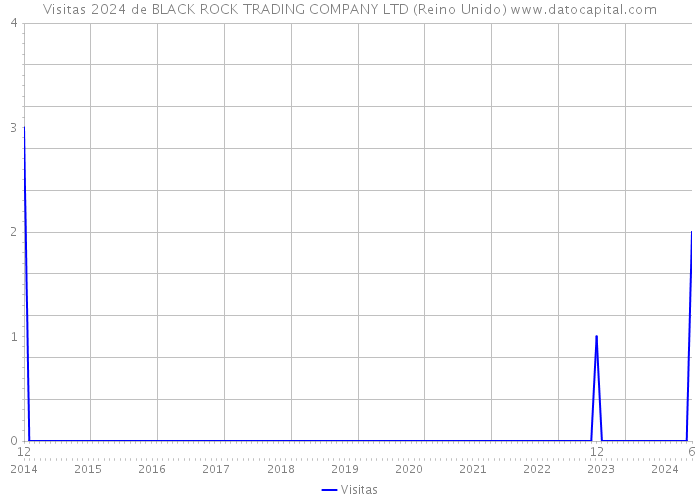 Visitas 2024 de BLACK ROCK TRADING COMPANY LTD (Reino Unido) 