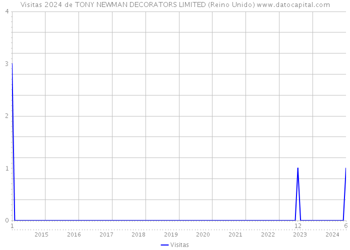 Visitas 2024 de TONY NEWMAN DECORATORS LIMITED (Reino Unido) 