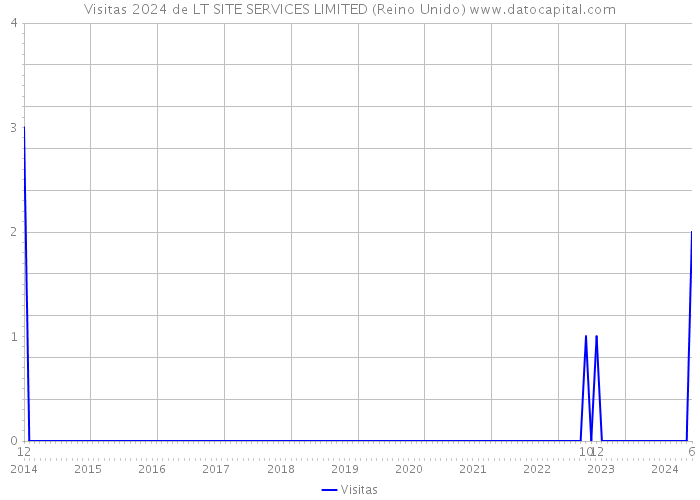 Visitas 2024 de LT SITE SERVICES LIMITED (Reino Unido) 