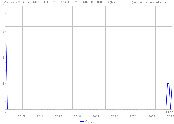 Visitas 2024 de LABYRINTH EMPLOYABILITY TRAINING LIMITED (Reino Unido) 