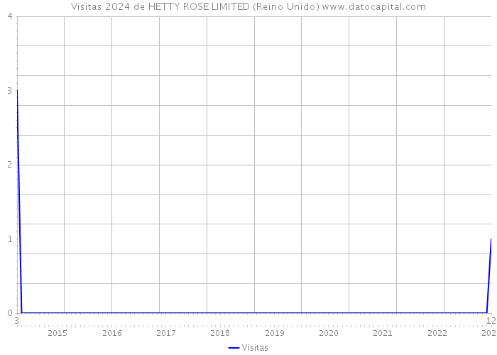 Visitas 2024 de HETTY ROSE LIMITED (Reino Unido) 