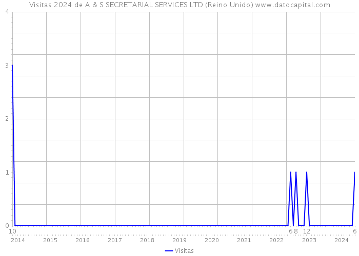 Visitas 2024 de A & S SECRETARIAL SERVICES LTD (Reino Unido) 