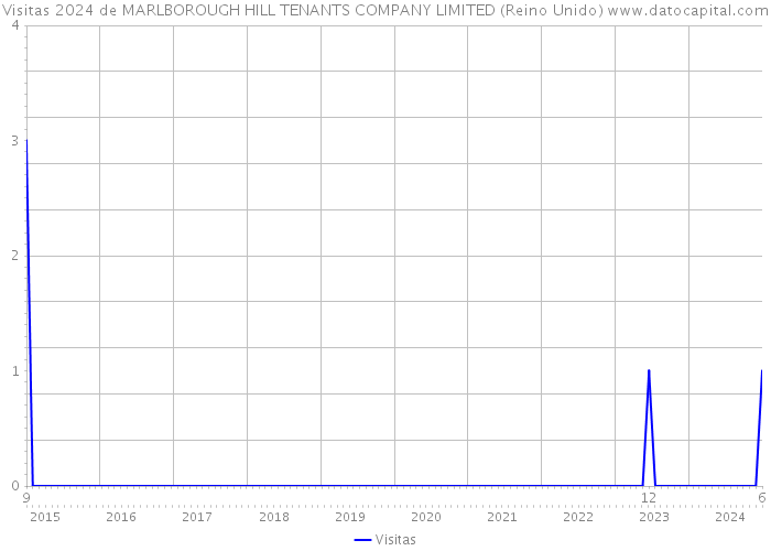 Visitas 2024 de MARLBOROUGH HILL TENANTS COMPANY LIMITED (Reino Unido) 