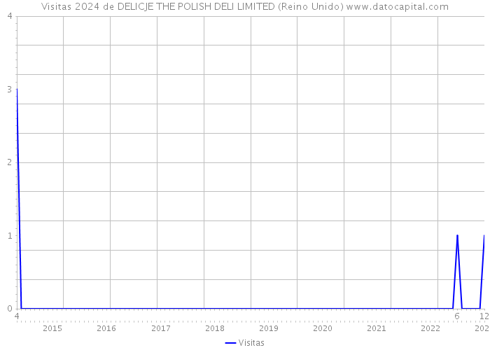 Visitas 2024 de DELICJE THE POLISH DELI LIMITED (Reino Unido) 