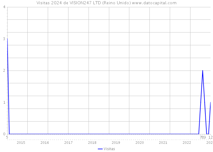 Visitas 2024 de VISION247 LTD (Reino Unido) 