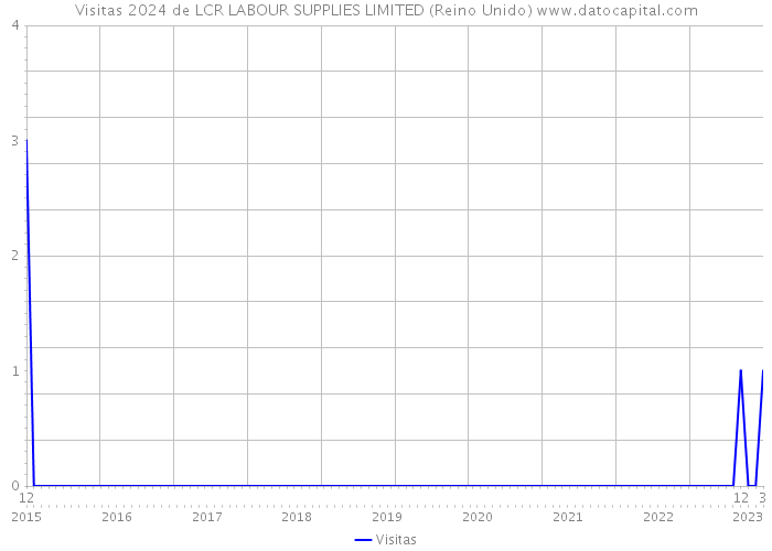 Visitas 2024 de LCR LABOUR SUPPLIES LIMITED (Reino Unido) 