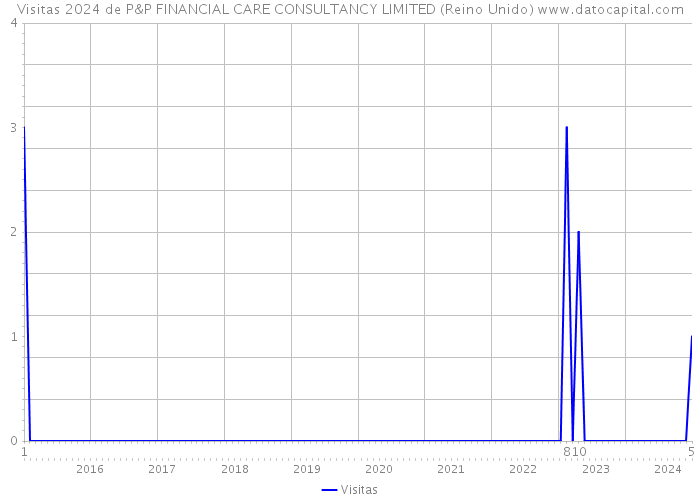 Visitas 2024 de P&P FINANCIAL CARE CONSULTANCY LIMITED (Reino Unido) 