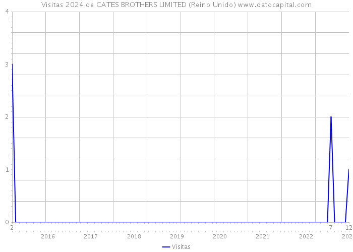 Visitas 2024 de CATES BROTHERS LIMITED (Reino Unido) 