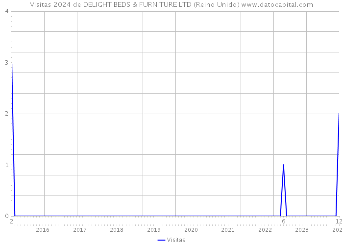 Visitas 2024 de DELIGHT BEDS & FURNITURE LTD (Reino Unido) 