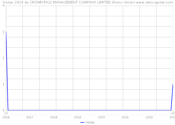 Visitas 2024 de CROWN RIGG MANAGEMENT COMPANY LIMITED (Reino Unido) 