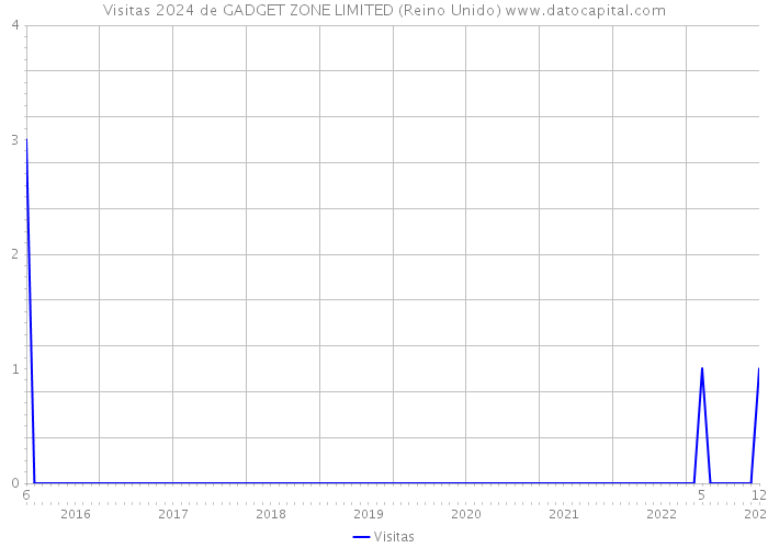 Visitas 2024 de GADGET ZONE LIMITED (Reino Unido) 