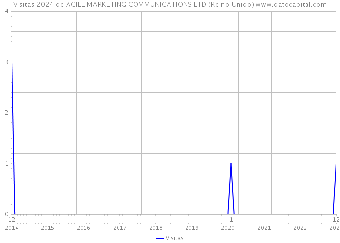 Visitas 2024 de AGILE MARKETING COMMUNICATIONS LTD (Reino Unido) 