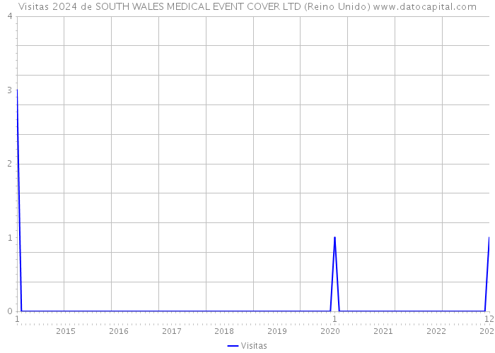 Visitas 2024 de SOUTH WALES MEDICAL EVENT COVER LTD (Reino Unido) 