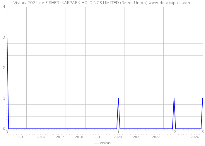 Visitas 2024 de FISHER-KARPARK HOLDINGS LIMITED (Reino Unido) 