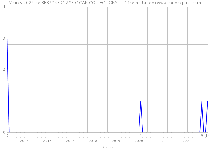 Visitas 2024 de BESPOKE CLASSIC CAR COLLECTIONS LTD (Reino Unido) 