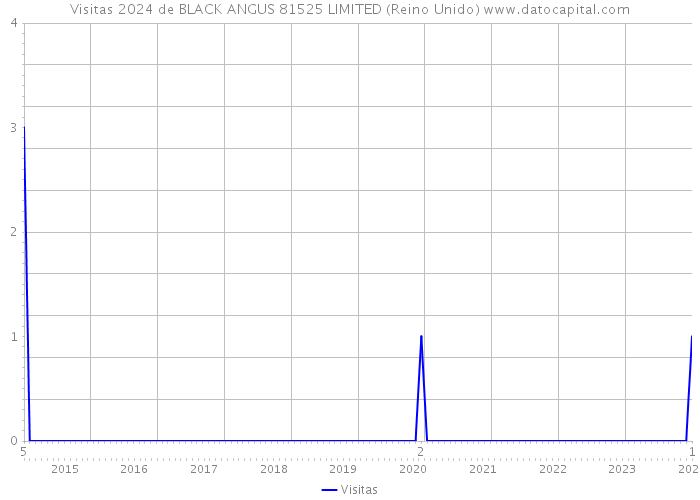 Visitas 2024 de BLACK ANGUS 81525 LIMITED (Reino Unido) 